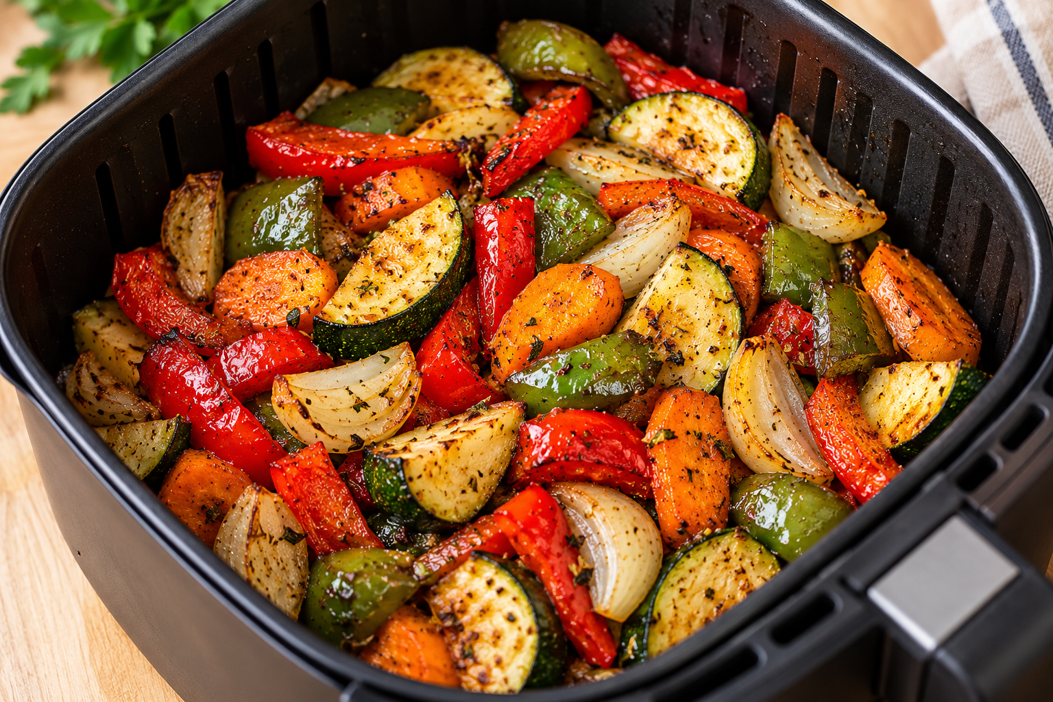 Verduras en Air Fryer: fáciles, saludables y deliciosas